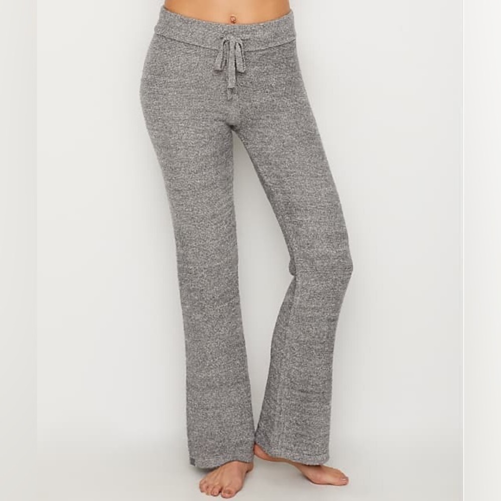 Barefoot Dreams Gray Cozy Lite Lounge Wide Leg Plus Pants 2X